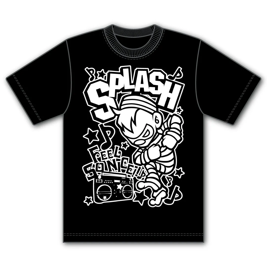 SPLASH バンドTシャツデザイン
