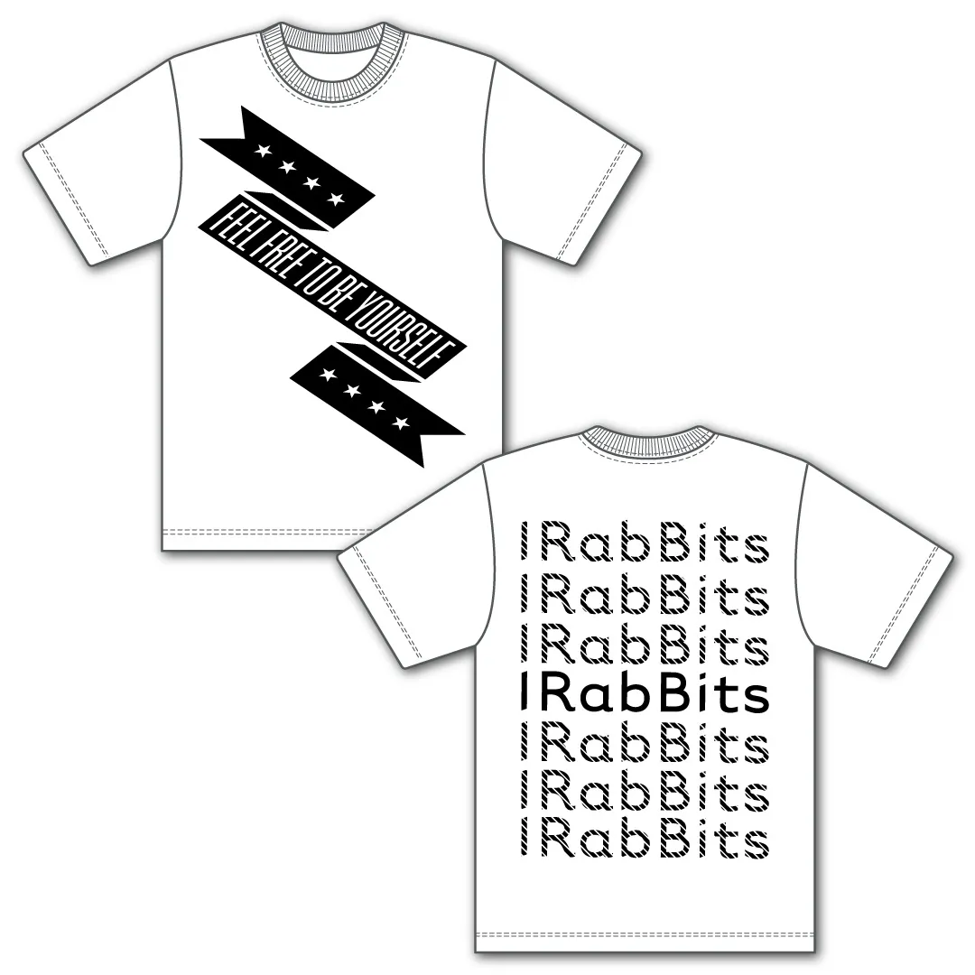 IRabBits バンドTシャツデザイン